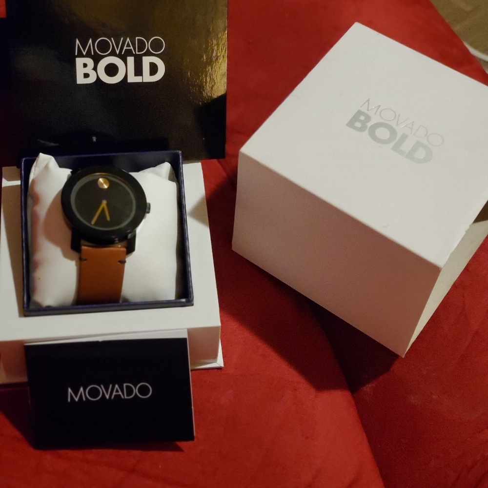 Authentic Mens Movado BOLD